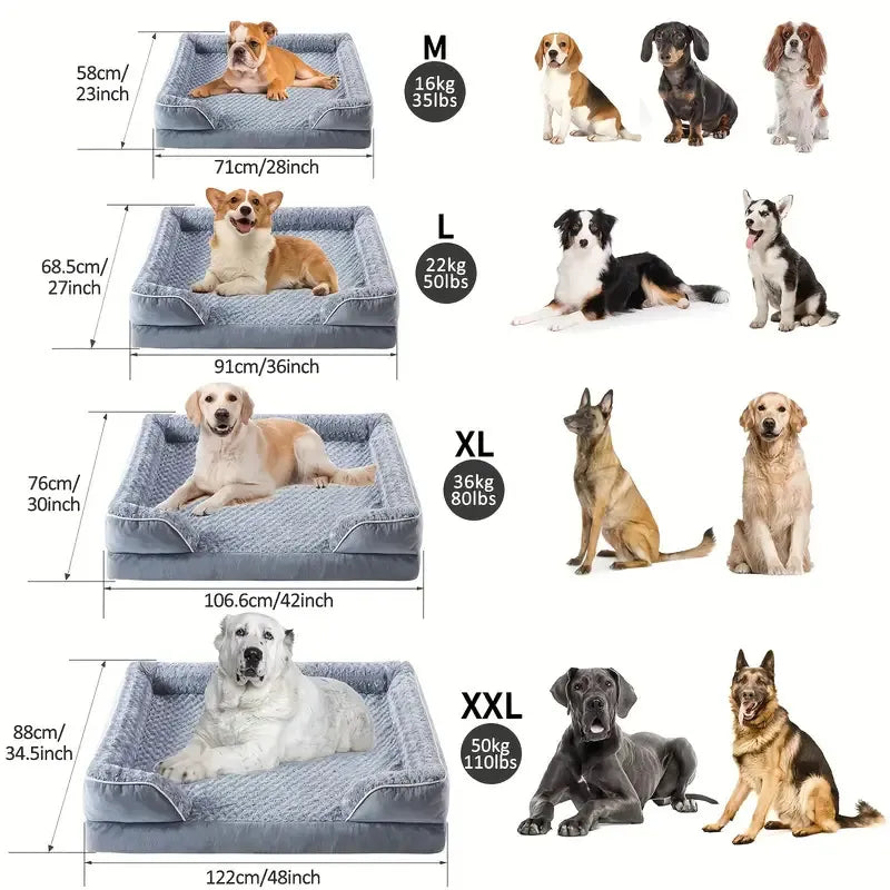 Clean Rest Washable Pet Bed