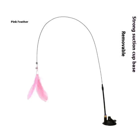 Pounce Play Interactive Cat Teaser Stick