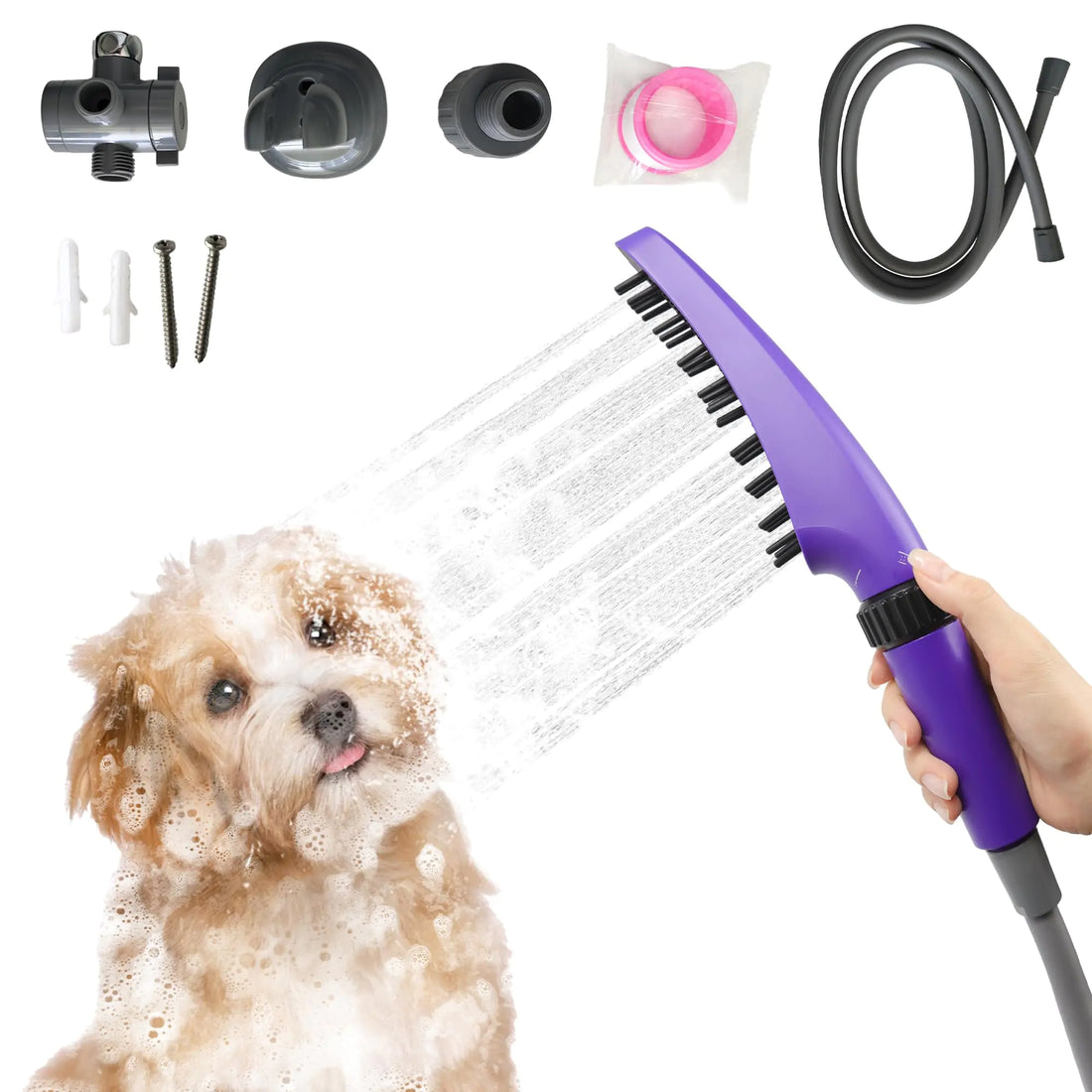 Dog Shower Head 4 Modes